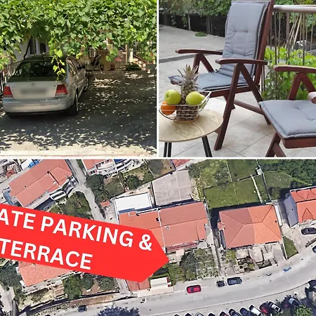App - Private Parking & Terrace Apartman Split